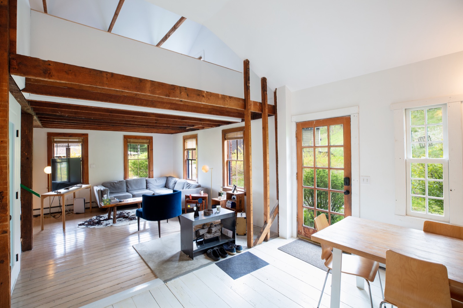 view of Interior kitchen and living room